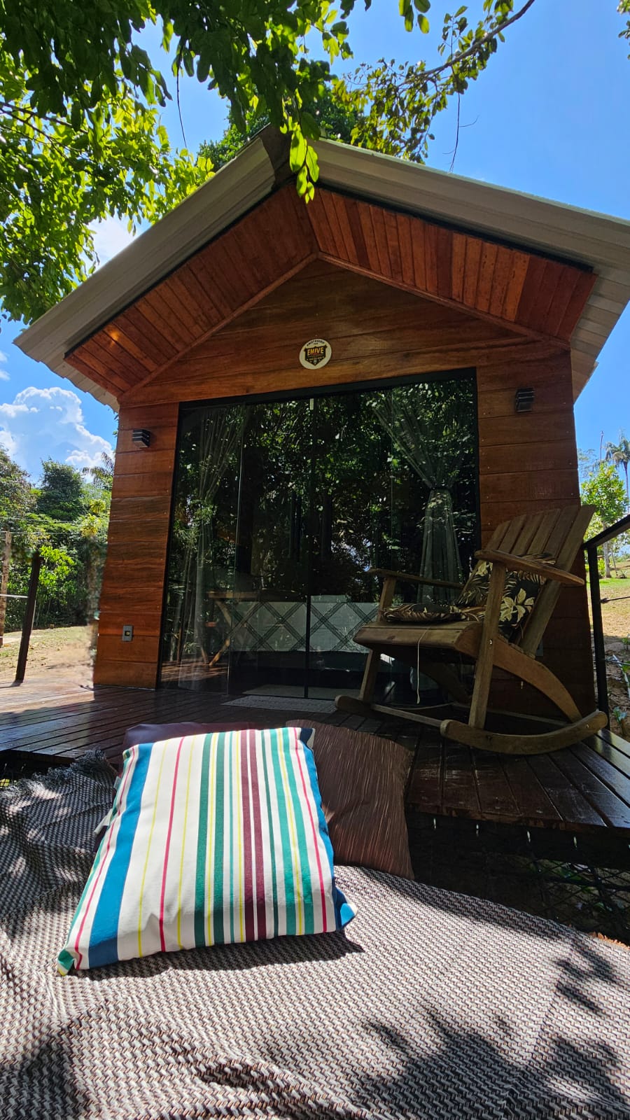Chalé na floresta